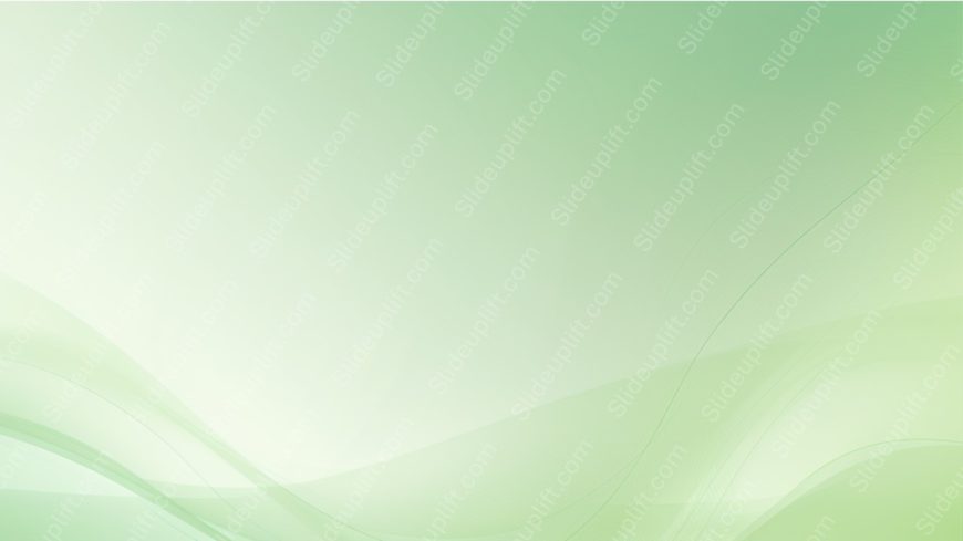 Light to Dark Green Gradient Waves background image