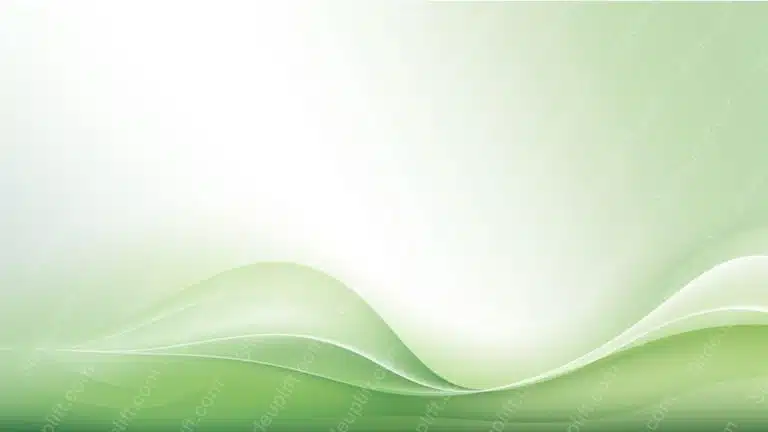 Light to Dark Green Wavy Lines background image_dup & Google Slides Theme