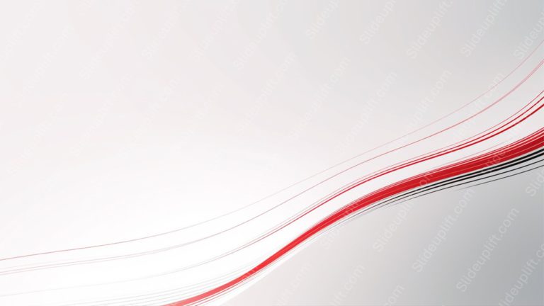 Red Black White Lines Gradient background image & Google Slides Theme