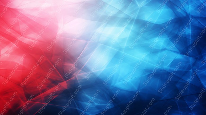 Vivid Red and Blue Waves background image