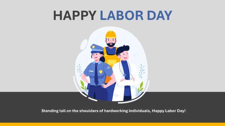 Labor Day Template For May 1 & Google Slides Theme
