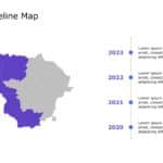 Lithuania Map PowerPoint Template 6 & Google Slides Theme