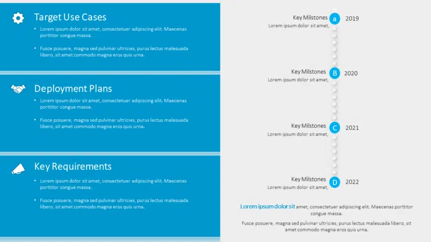 Product Launch Planning Timeline Template for MS PowerPoint & Google Slides