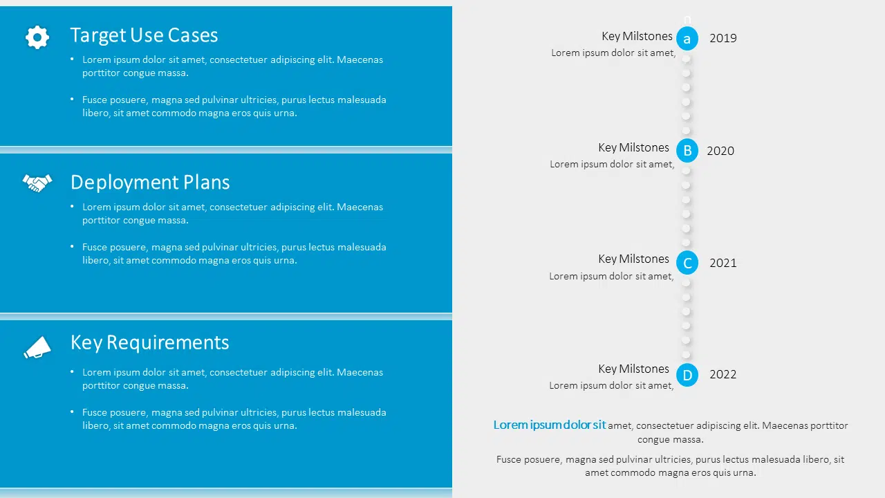 Product Launch Planning Timeline Template for MS PowerPoint & Google Slides Theme