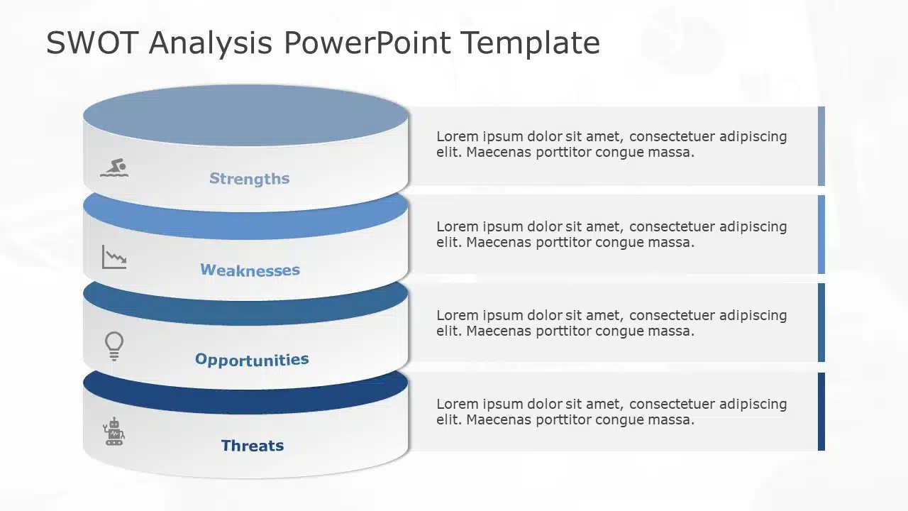 SWOT Analysis PowerPoint & Google Slides Template 101 Theme