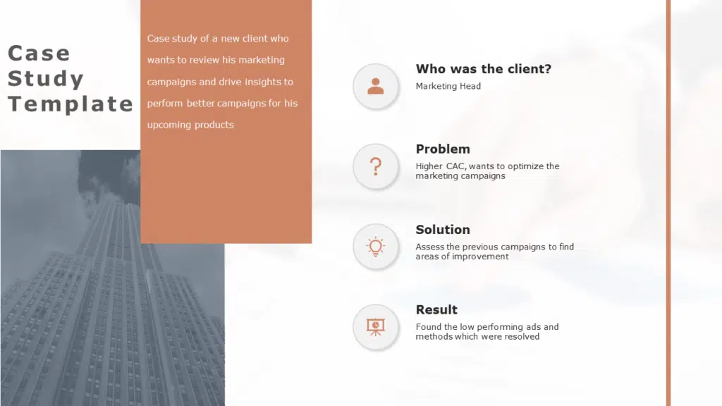 Case Study Professional PowerPoint Examples