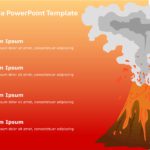 Agenda Volcano PowerPoint Template & Google Slides Theme