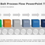 Conveyor Belt Process Flow PowerPoint Template 02 & Google Slides Theme