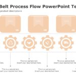 Conveyor Belt Process Flow PowerPoint Template 03 & Google Slides Theme