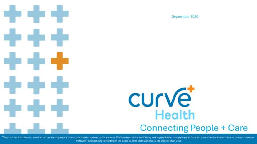 Curve Health Seed Pitch Deck