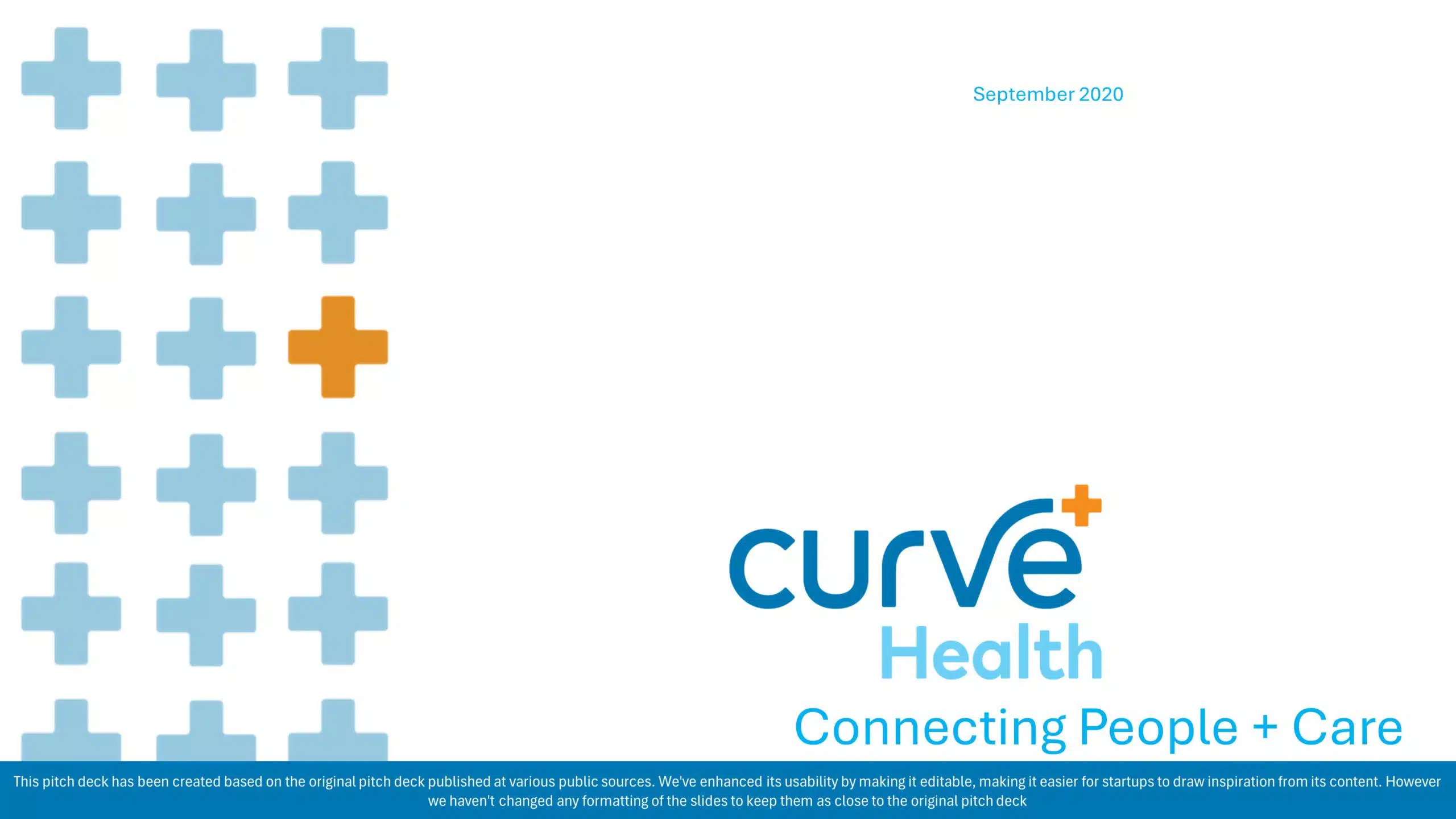 Curve Health Seed Pitch Deck & Google Slides Theme