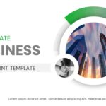 Green Background PowerPoint Template & Google Slides Theme