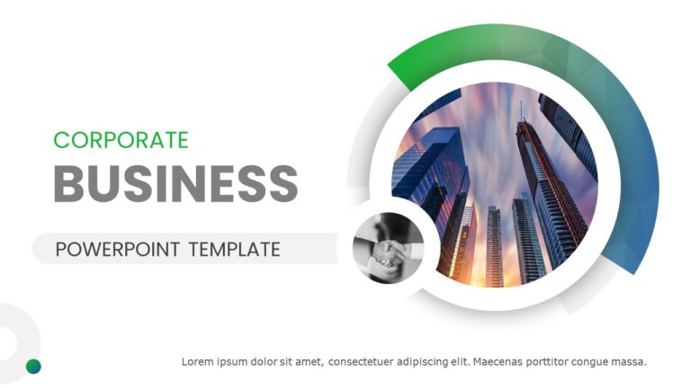 Green Background PowerPoint Template & Google Slides Theme
