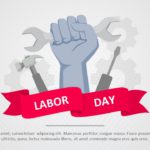 Labor Day Poster PowerPoint Template & Google Slides Theme