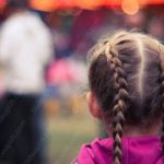 Magenta HairBraids Festival background image & Google Slides Theme