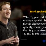 Mark Zuckerberg Quote Motivational Template & Google Slides Theme