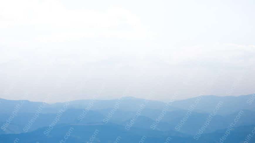 Pale Blue Mountain Ridges background image