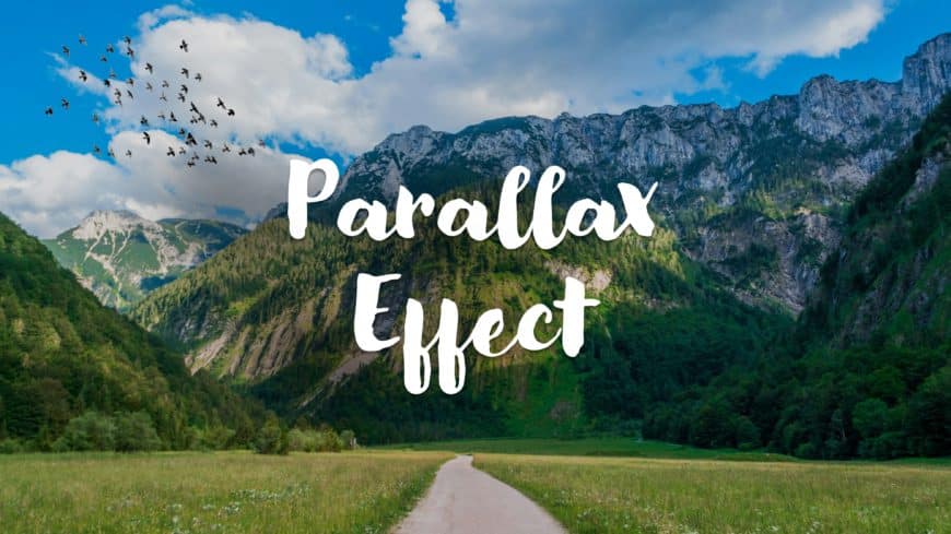 Parallax Effect Nature PowerPoint Template