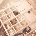 Pastel Pink Jewelry Organizer background image & Google Slides Theme