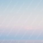 Pastel blue pink skyline sea background image & Google Slides Theme