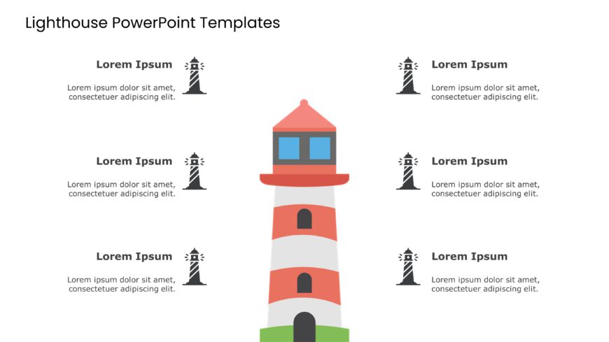 PowerPoint Light House Template