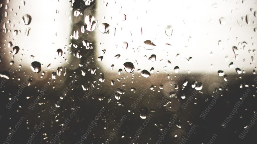 Sepia tone Raindrops Glass background image