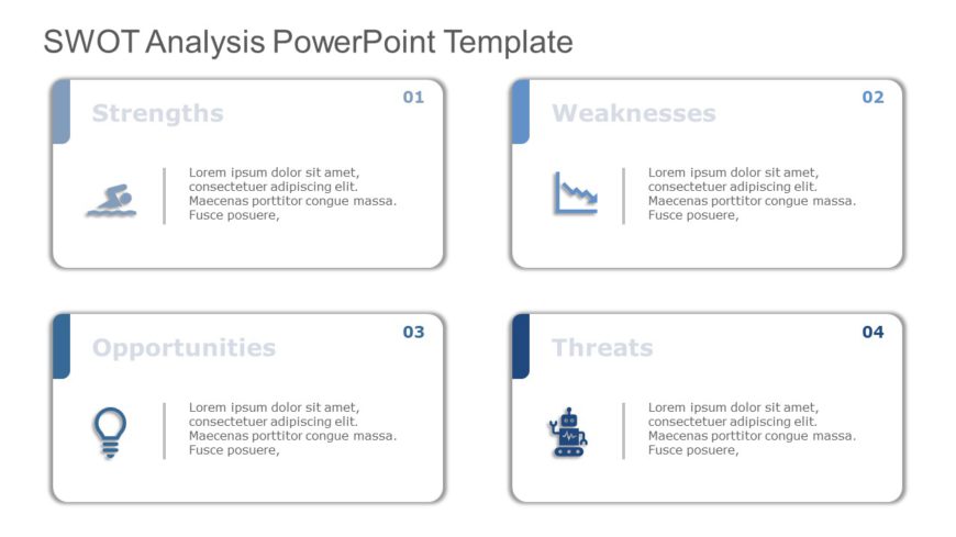 SWOT Analysis PowerPoint Template 118