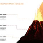 Volcano Slides Template With Background & Google Slides Theme