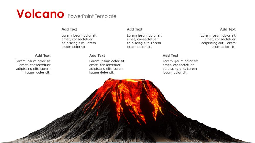 Volcano Template For PowerPoint And Google Slides