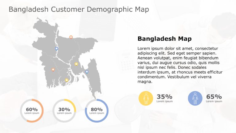 Bangladesh Map PowerPoint Template 1 & Google Slides Theme