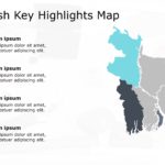 Bangladesh Map PowerPoint Template 3 & Google Slides Theme