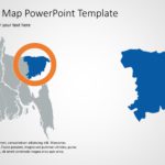 Bangladesh Map PowerPoint Template 7 & Google Slides Theme