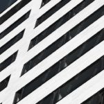 Black White Building Facade background image & Google Slides Theme