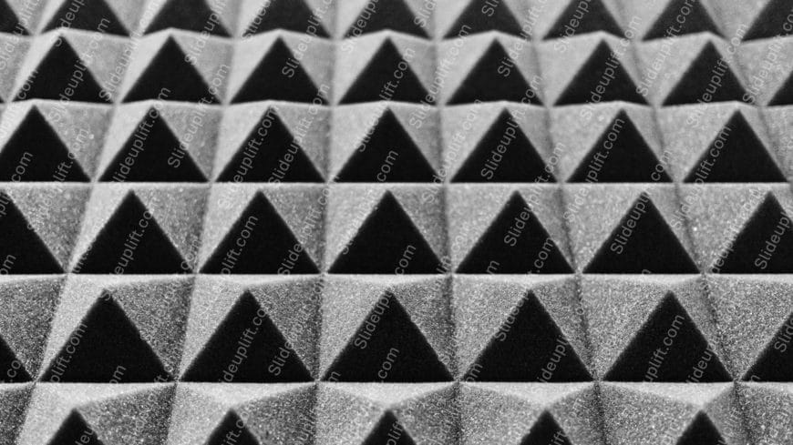 Black White Triangular Texture background image