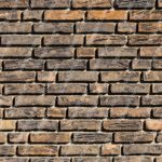 Brown Yellow Gray Brick Wall background image & Google Slides Theme