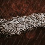 Dark Brown Textured Surface background image & Google Slides Theme