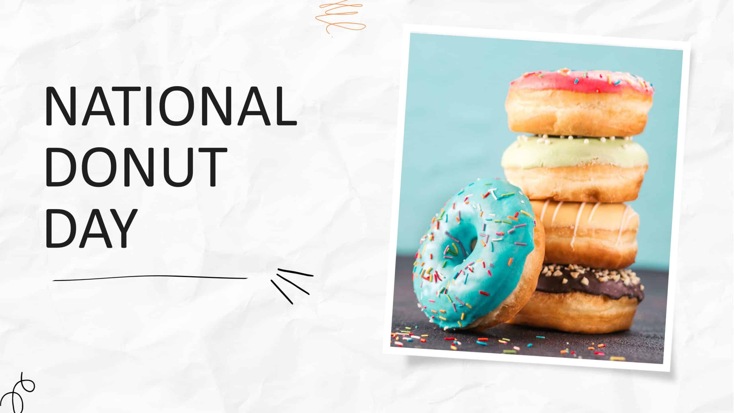 Donut Slide Template For PowerPoint And Google Slides Theme