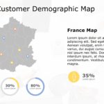 France Map PowerPoint Template 1 & Google Slides Theme