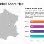 France Map PowerPoint Template 9 & Google Slides Theme
