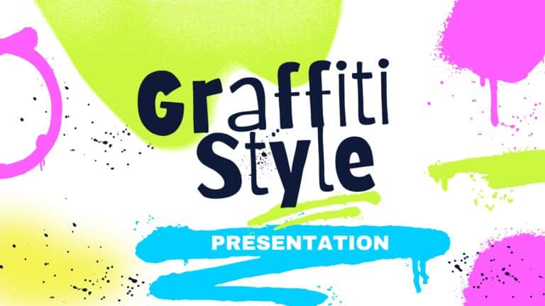 Graffiti Slides Template For Presentations & Google Slides Theme Graffiti Slides Template For Presentations & Google Slides Theme