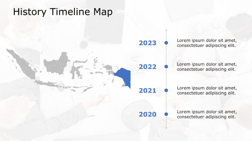 Indonesia Map PowerPoint Template 2