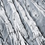 Pale Blue Glacial Crevasses background image & Google Slides Theme