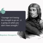 PowerPoint Motivational Slide By Napoleon Bonaparte & Google Slides Theme