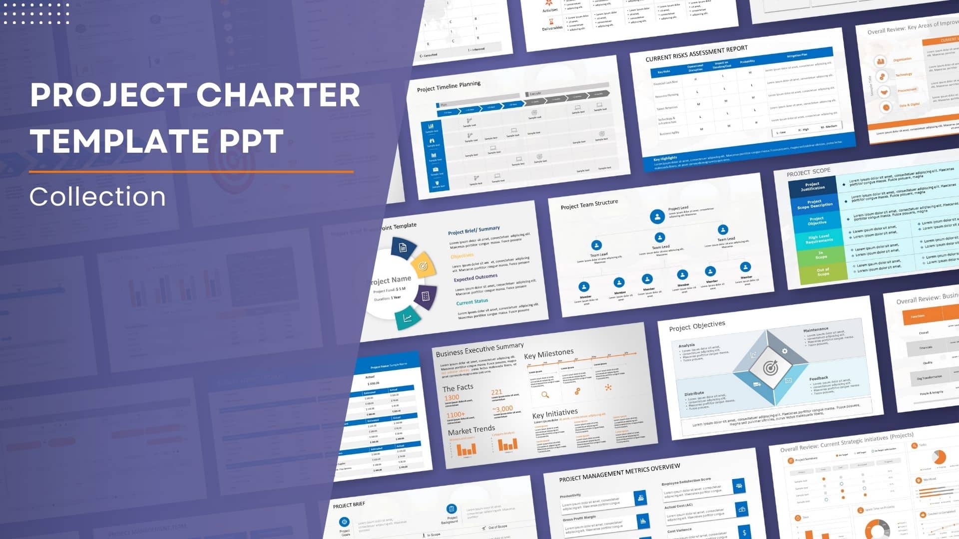 PowerPoint Project Charter Templates And Slides