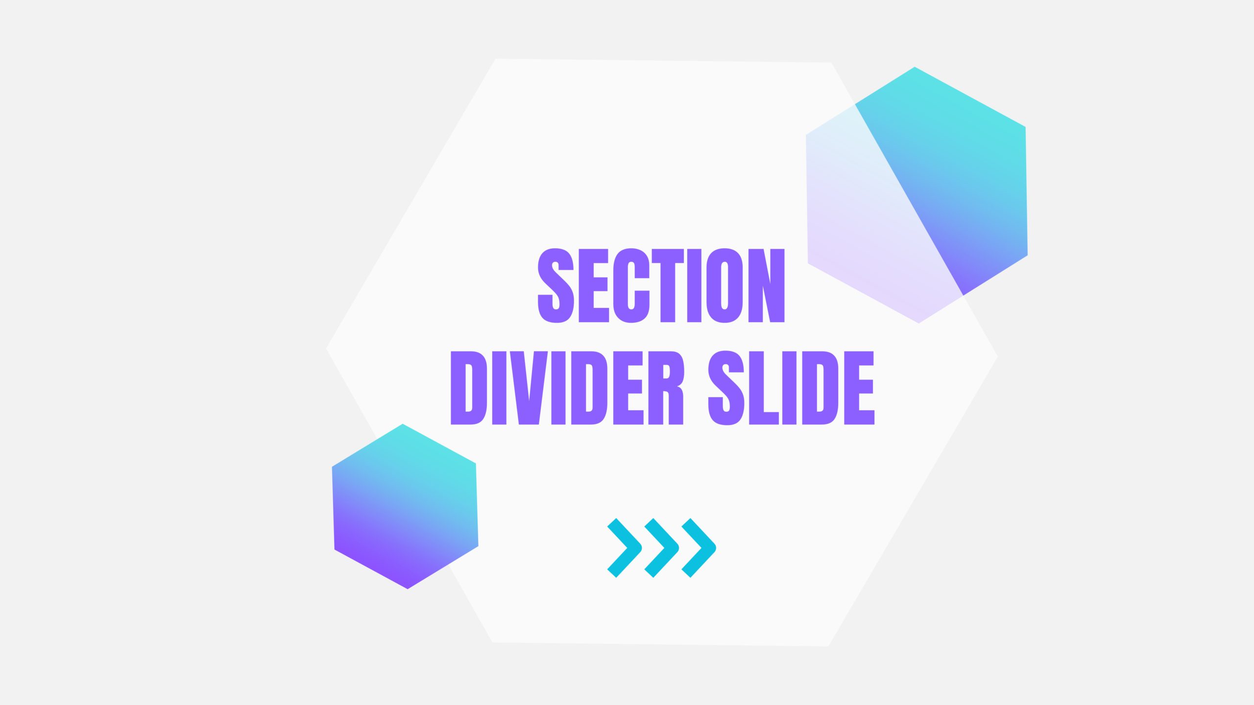 Section Divider Slides For PowerPoint & Google Slides Theme
