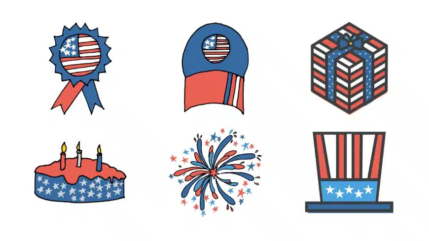 United States Flag Icons