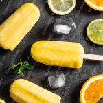 Yellow Popsicles DarkGrey background image & Google Slides Theme