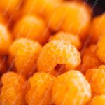 Yellow Raspberries background image & Google Slides Theme