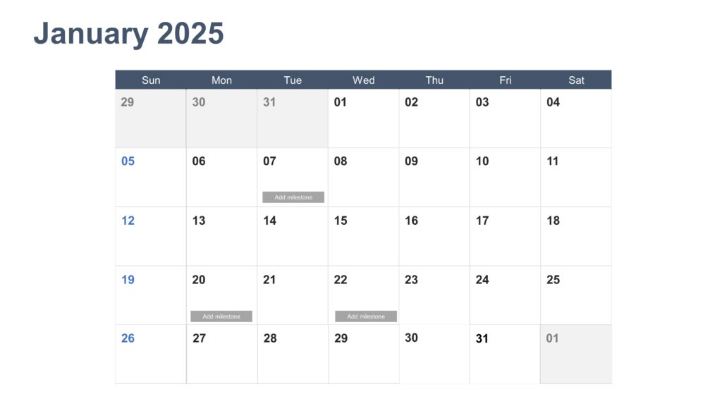 Powerpoint Calendar Template 2025 Free Download Template 