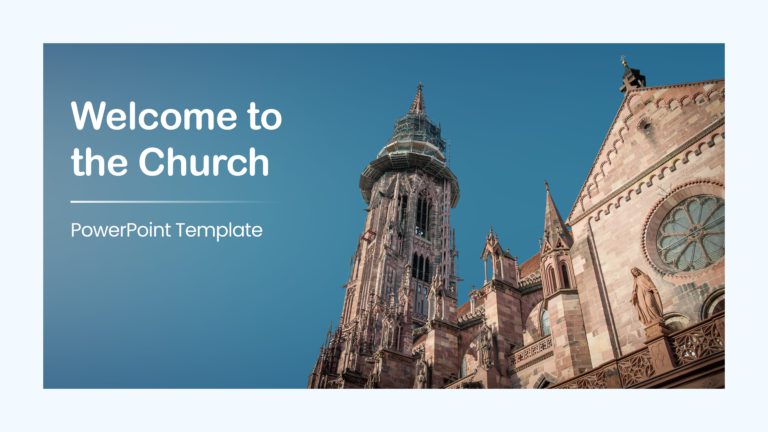 Church PowerPoint Background & Google Slides Theme